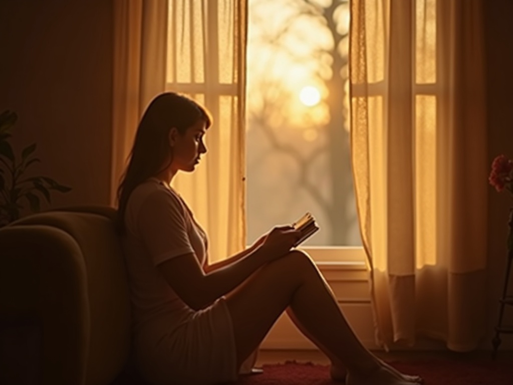 Quiet reflection and self-work for managing relationship anxiety